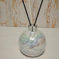 Handcrafted Iridescent Glass Diffuser Bottle: Elegant Home Fragrance