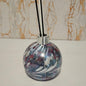 Handcrafted Iridescent Glass Diffuser Bottle: Elegant Home Fragrance